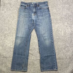 Vintage GAP Jeans 34x32 Blue Easy Fit Cotton Baggy Straight Leg y2k 90's